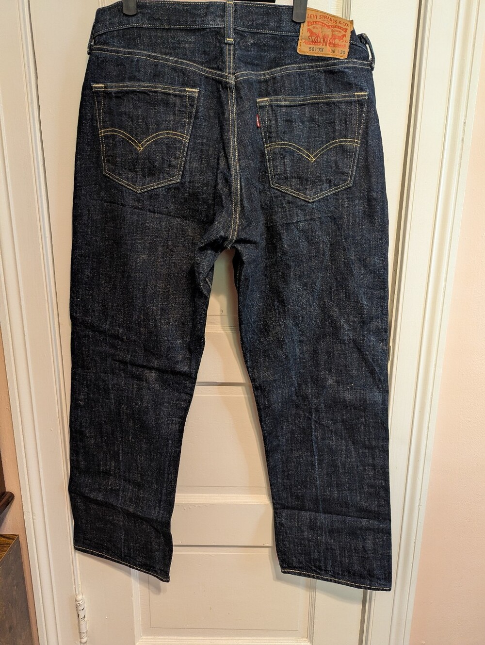 Levi's 501XX Men's Dark Indigo Straight Jeans